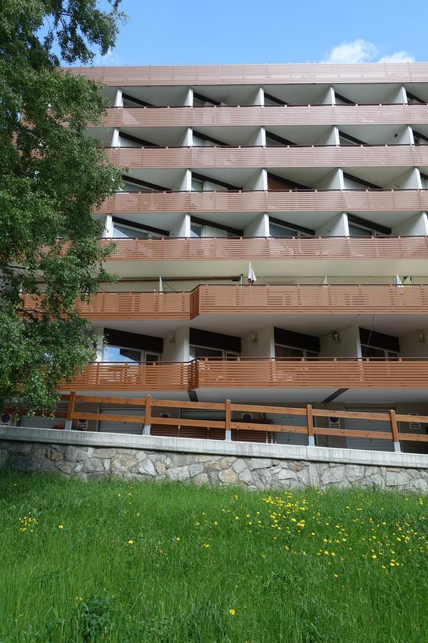 Studio Willimann Haus Dala Im 4 Stock Лойкербад Экстерьер фото